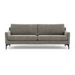 Planet Grey Green Fabric / Black Matt PC Steel
