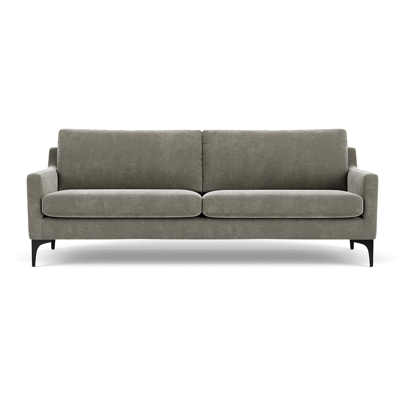 Planet Grey Green Fabric / Black Matt PC Steel
