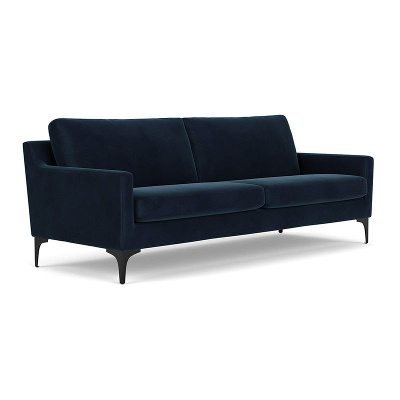 Lux Navy Velvet / Black Matt PC Steel