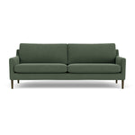 Cura Dark Green Weave / Dark Walnut