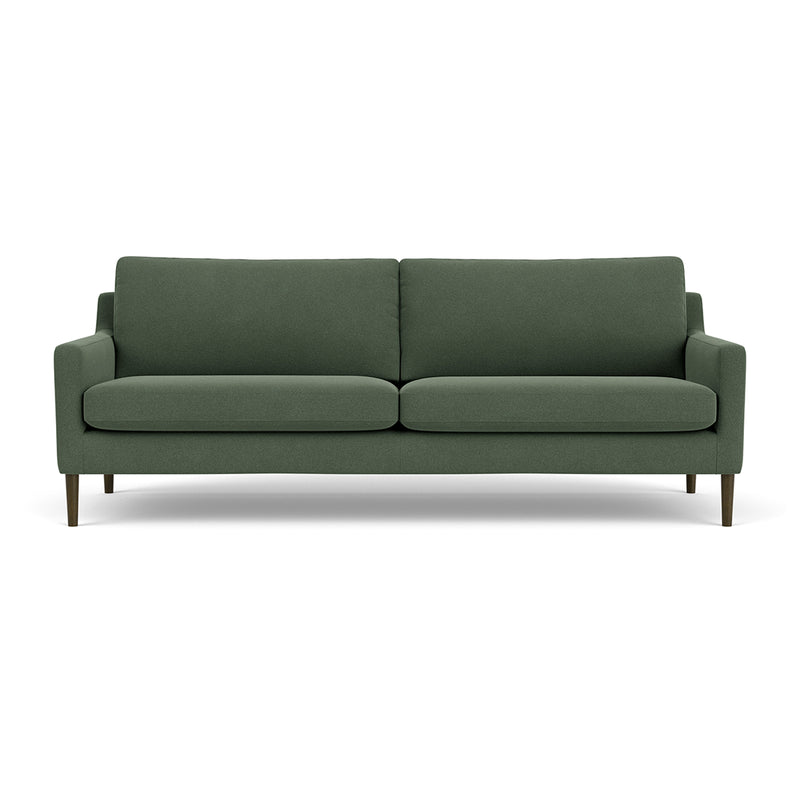 Cura Dark Green Weave / Dark Walnut