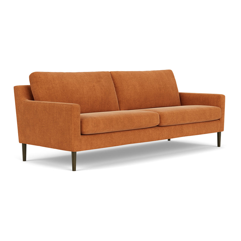 Danny Amber Textured Weave / Dark Walnut
