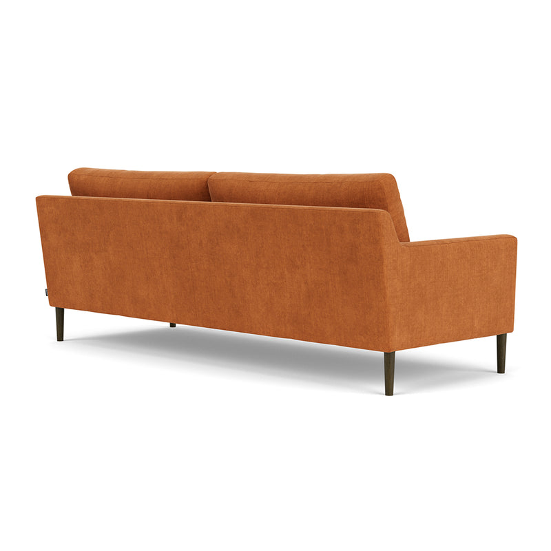 Danny Amber Textured Weave / Dark Walnut