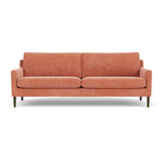 Danny Dusty Rose Textured Weave / Dark Walnut