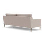 Fabio Stone Fabric / Dark Walnut