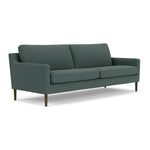 Form Blue Grey Fabric / Dark Walnut