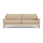 Form Cream Fabric / Dark Walnut