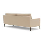 Form Cream Fabric / Dark Walnut