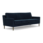 Lux Navy Velvet / Dark Walnut