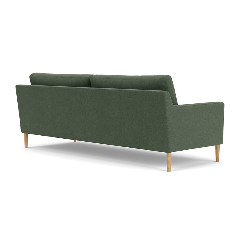 Cura Dark Green Weave / Oak