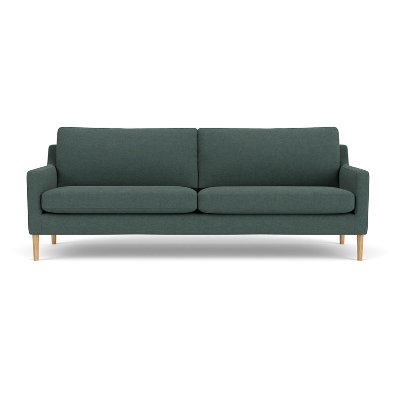 Form Blue Grey Fabric / Oak