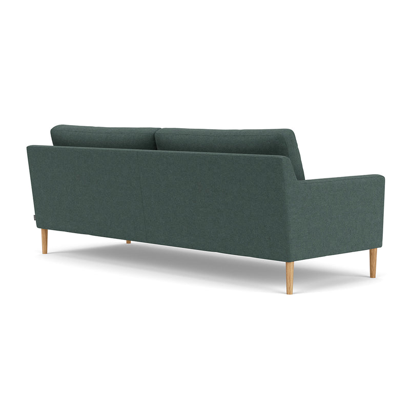 Form Blue Grey Fabric / Oak