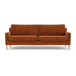 Moss Rust Fabric / Oak