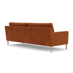 Moss Rust Fabric / Oak