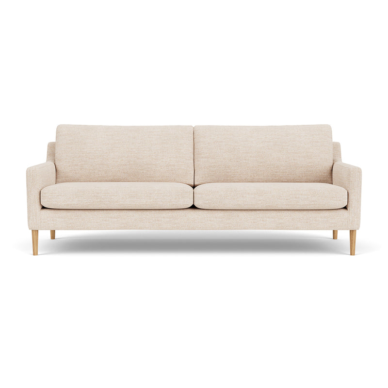 Vega Cream Textured Weave / Oak