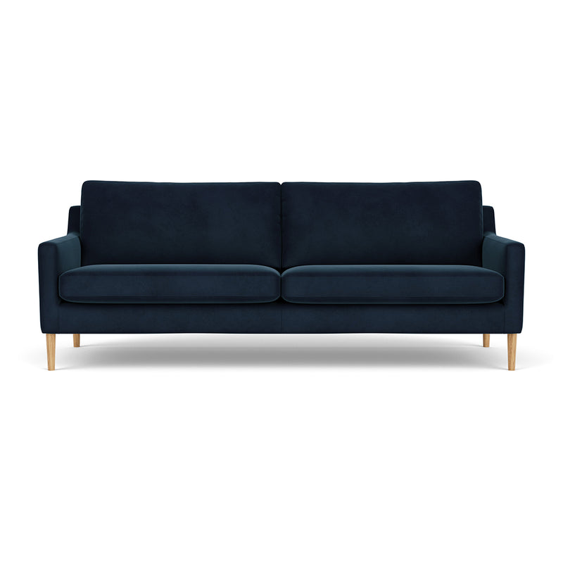 Lux Navy Velvet / Oak