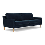 Lux Navy Velvet / Oak