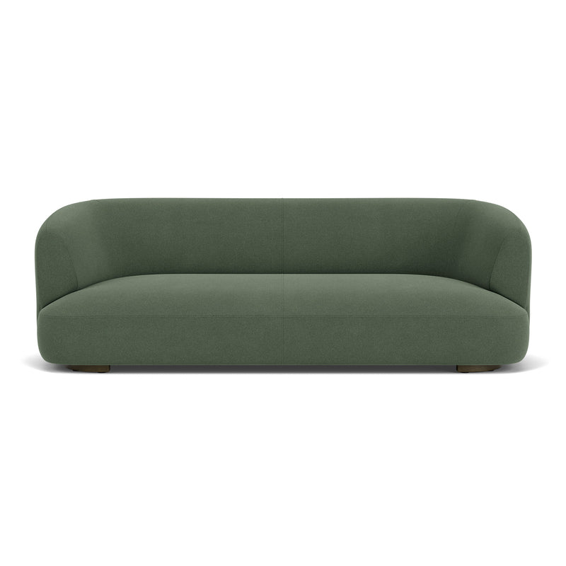 Cura Dark Green Weave / Dark Walnut