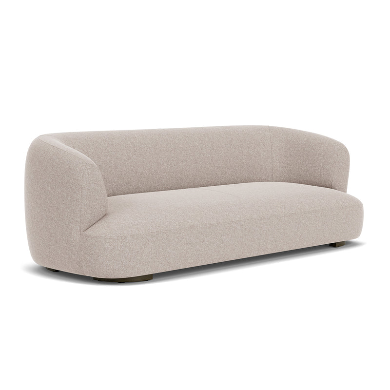 Fabio Stone Fabric / Dark Walnut