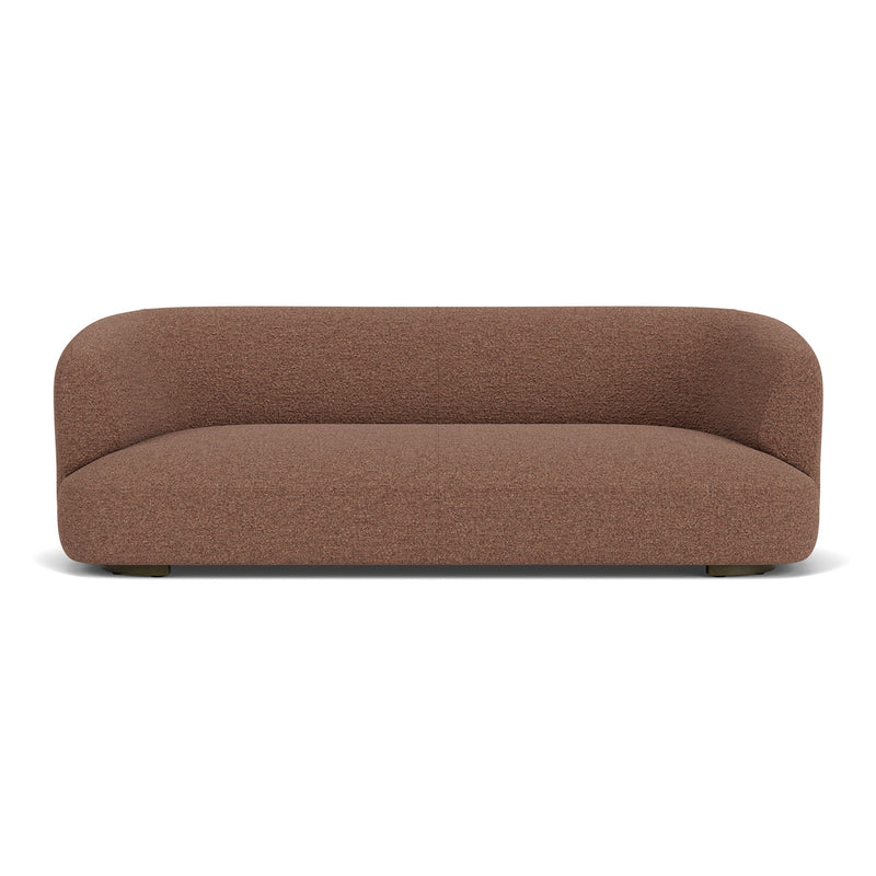 Pebble Rust Boucle / Dark Walnut