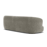 Planet Grey Green Fabric / Dark Walnut