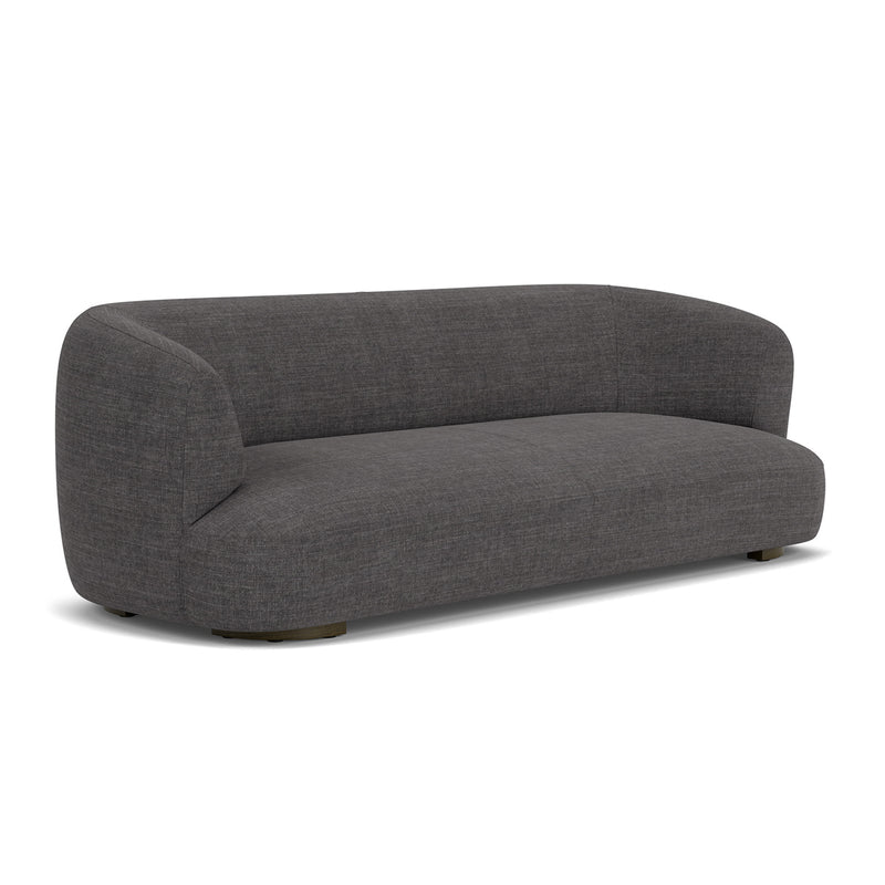 Vega Antracit Fabric / Dark Walnut