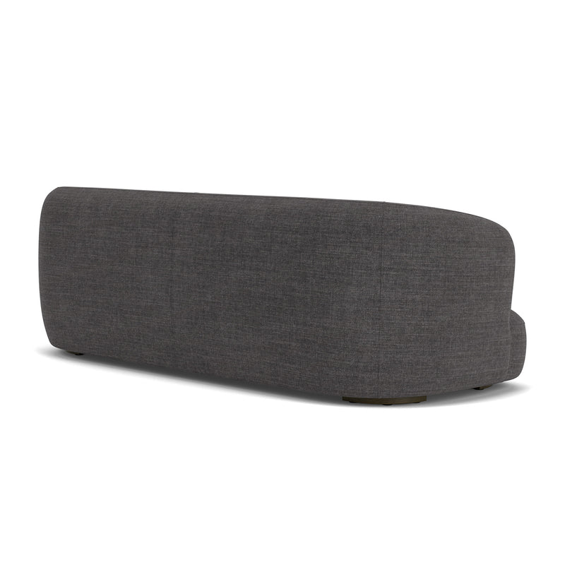 Vega Antracit Fabric / Dark Walnut
