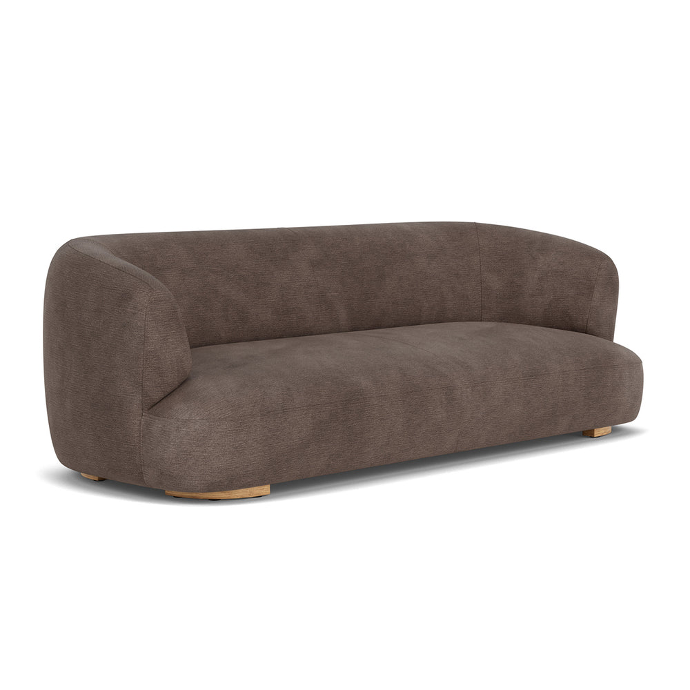 Aulla Cacao Textured Weave / Oak