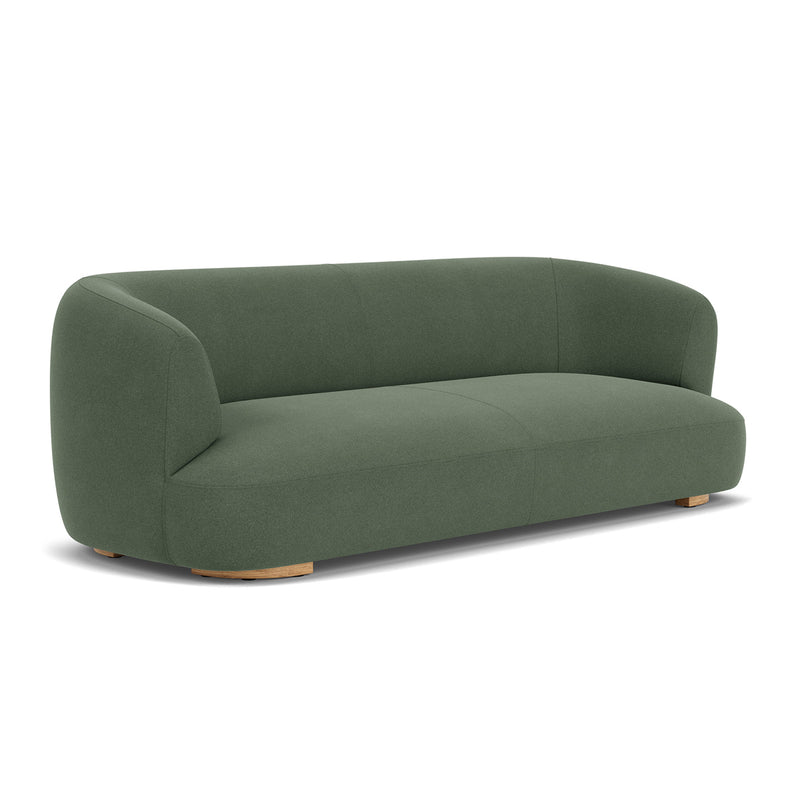 Cura Dark Green Weave / Oak
