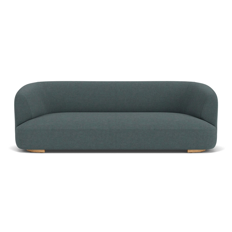 Form Blue Grey Fabric / Oak