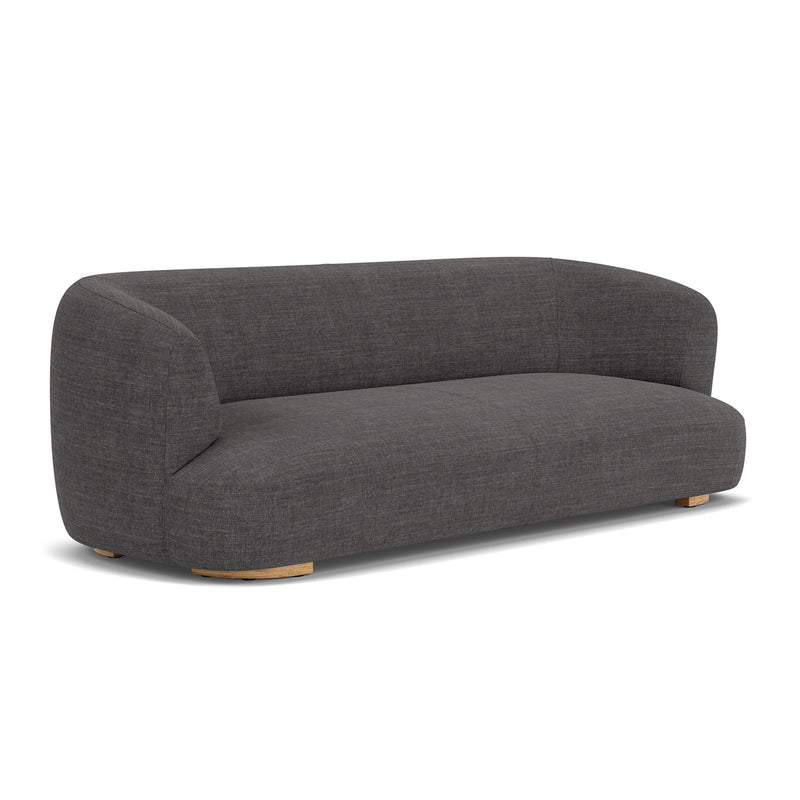 Vega Antracit Fabric / Oak