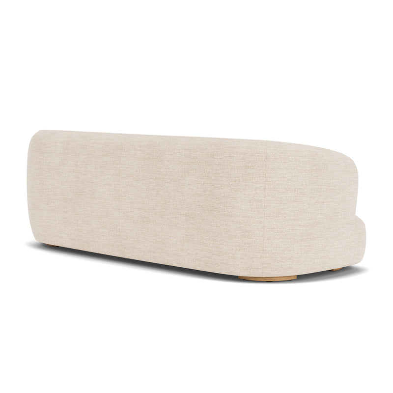 Vega Cream Textured Weave / Oak