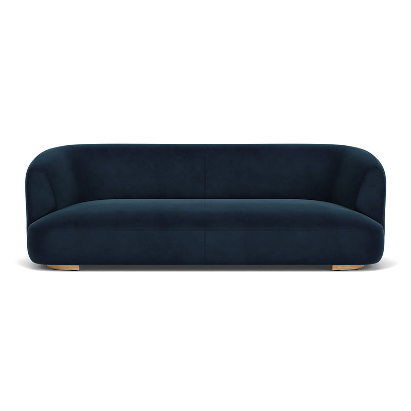 Lux Navy Velvet / Oak