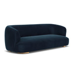 Lux Navy Velvet / Oak