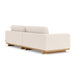 Aya Boucle 3.5 Seater Sofa (Oak, Cream)