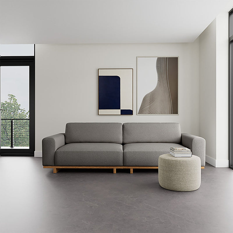 Maya Warm Grey Boucle