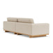 Aya Boucle 3.5 Seater Sofa (Oak, Sand Dune)