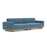 Aya Velvet 4 Seater Sofa