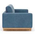 Velour Lux Shadow Blue / Oak