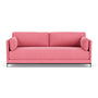 Chill 3 Seater Sofa Bed - Firenze Bubblegum Fabric