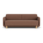 Clara Sofa Bed - Pebble Rust Boucle / Oak
