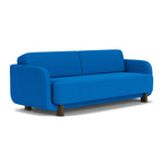 Mark Cobalt Blue Weave / Dark Walnut