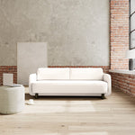 Maya Cream Boucle / Dark Walnut