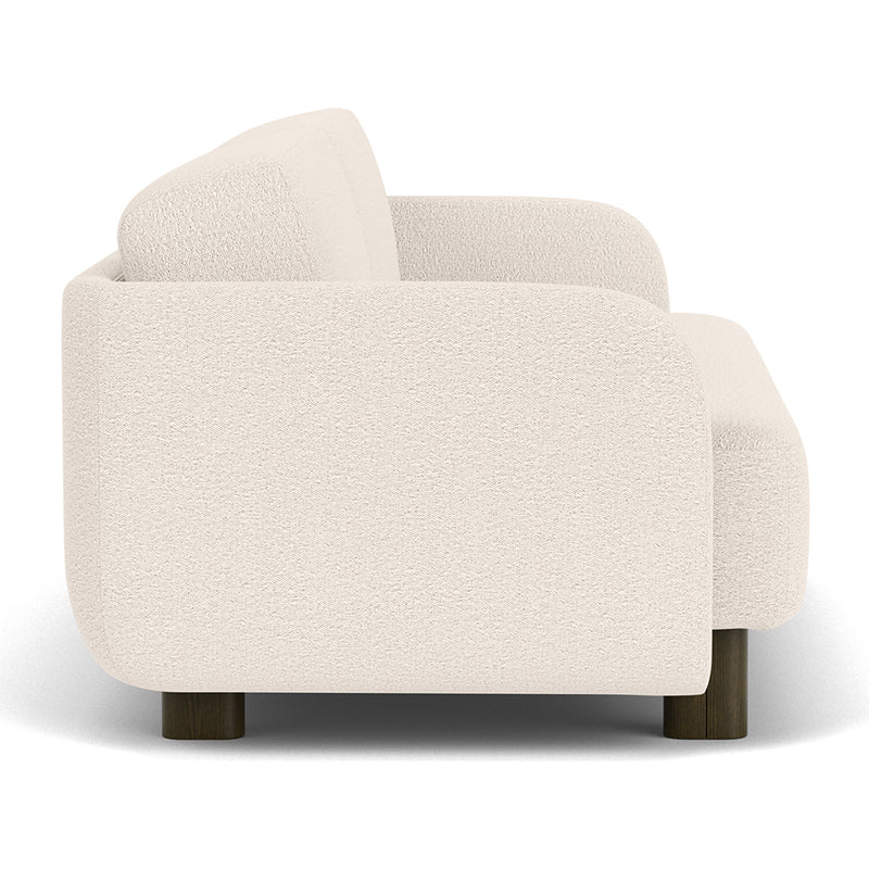 Maya Cream Boucle / Dark Walnut