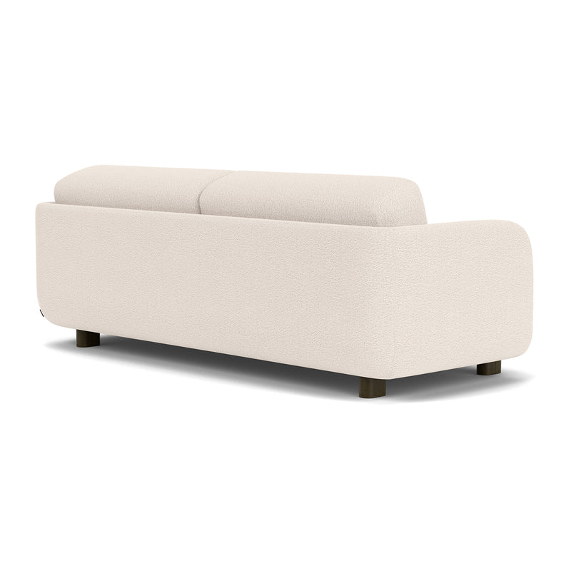 Maya Cream Boucle / Dark Walnut