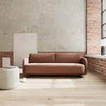 Pebble Rust Boucle / Dark Walnut