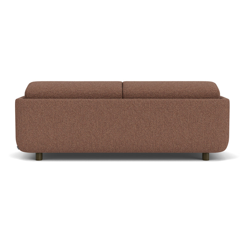 Pebble Rust Boucle / Dark Walnut