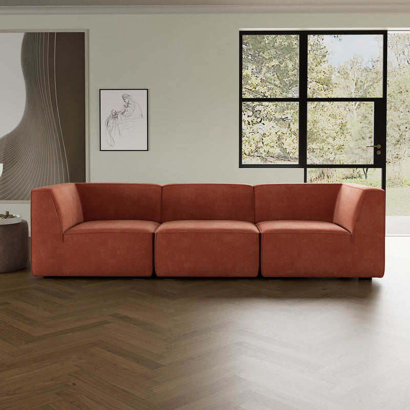 Danny Dusty Rose Textured Weave