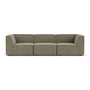 Dane 3 Seater Modular Sofa - Free Sage Velvet Cord