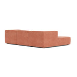 Danny Dusty Rose Textured Weave